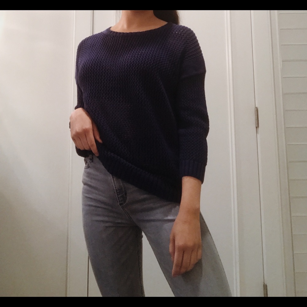 Blue sweater